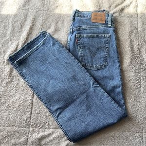 Levi’s Premium Ribcage Straight Ankle high rise jeans 28x27
